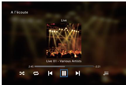 DENON AVC-X3800H - Lecture de fichiers stockés sur un ordinateur ou un stockage NAS - 4