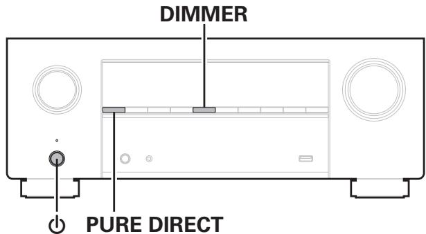 DENON AVC-X3800H - Restauration du micrologiciel aux valeurs par défaut de l'usine - 1