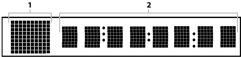 MARANTZ BD5004/N1SG - Afficheur du Panneau Avant - 1