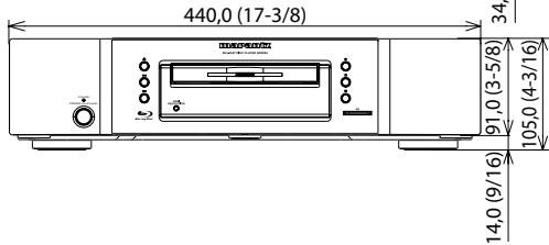 MARANTZ BD5004/N1SG - TELECOMMANDE - 2
