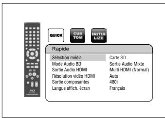MARANTZ BD5004/N1SG - Réglage du support - 1