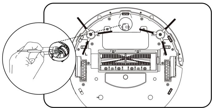 EZICLEAN MAPPING - NETTOYAGE DE LA ROUE AVANT ET DES ROUES LATERALES - 1