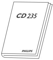 PHILIPS CD 2351 S - Contenu de la boîte - 5