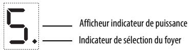 WHIRLPOOL ACM 804/NE - Activation et réglage des foyers - 1