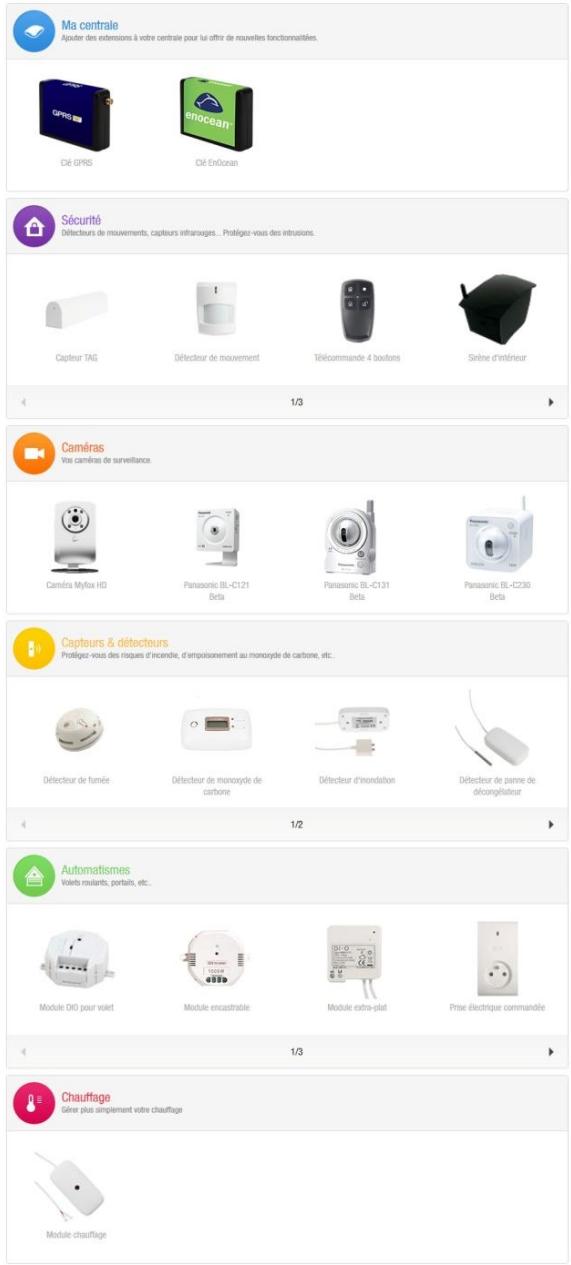 MYFOX PACK  HC2 SECUR - Ajouter un apparéil - 1