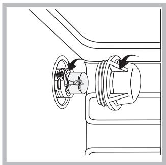 HOTPOINT MH 99.1 IX/HA - Remplacement de l'ampoule déclairage - 1