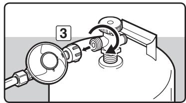 WEBER GENESIS E330 - REBRANCHEMENT DE LA Bouteille DE GAZ PROPANE - 3