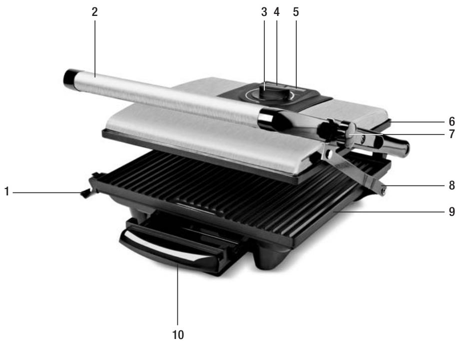 SIMEO QC 230 GRIL INOX - Notice d'utilisation - 2