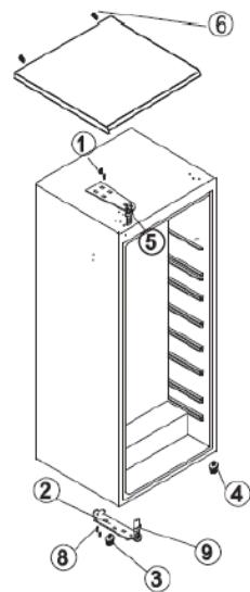 FORTEX DD121 - Inversion du sens d'ouverture de la porte - 2