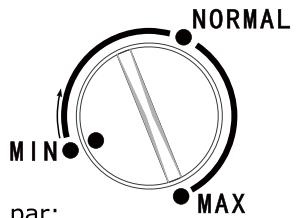 FORTEX DD121 - Réglage de la température - 1