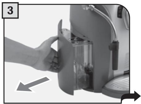 SAECO ODEA GO - MISE EN MARCHE DE LA MACHINE - 3