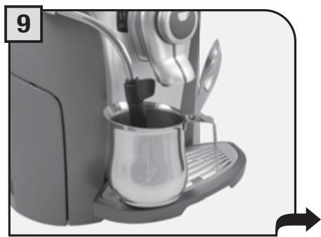 SAECO ODEA GO - MISE EN MARCHE DE LA MACHINE - 9