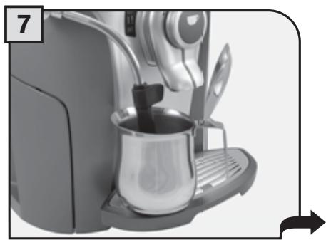 SAECO ODEA GO - MISE EN MARCHE DE LA MACHINE - 7
