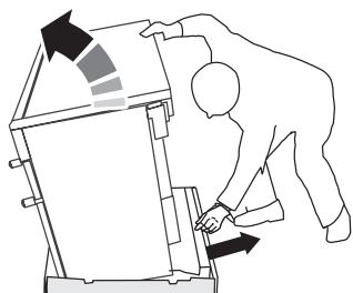 FALCON F900 DXE - Déplacement de la cuisineire - 2