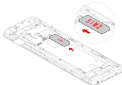 WIKO JERRY DUAL SIM BLANC - Insertion des cartes SIM - 3