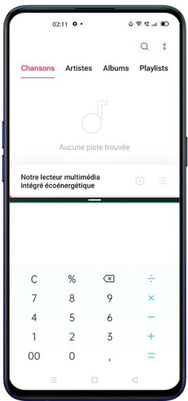 OPPO FIND X2 PRO 512GO - Quitter l' Écran fractionné - 1