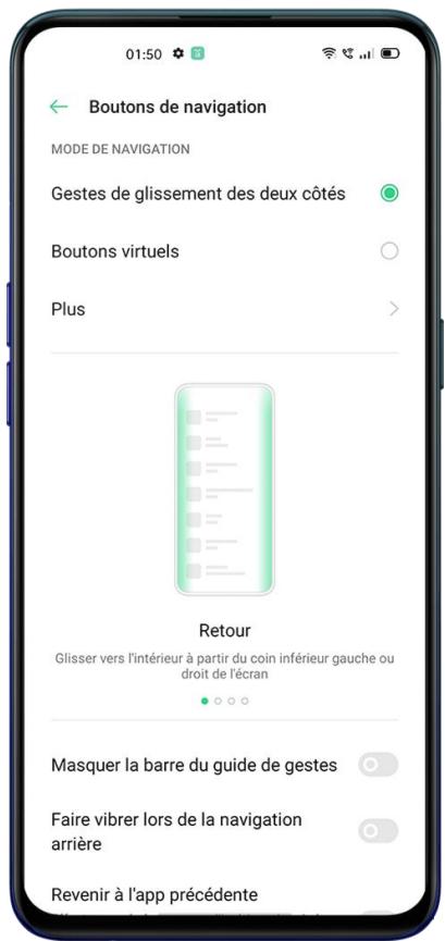 OPPO FIND X2 PRO 512GO - Boutons de navigation - 1