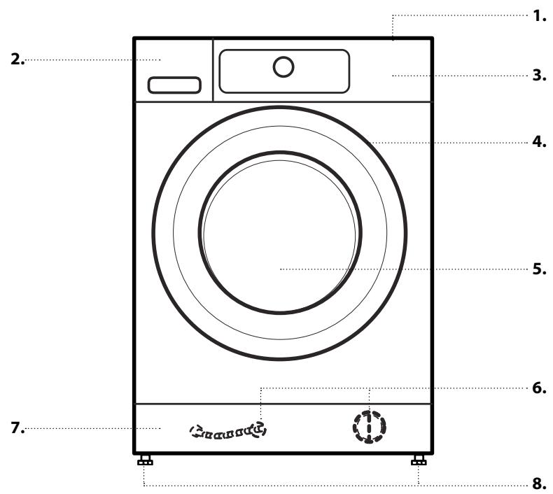 WHIRLPOOL FSCR90427 - DESCRIPTION DU PRODUIT - 1