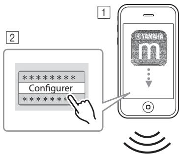 YAMAHA WX030 - Connexion au réseau via l'application musiccast controller - 1