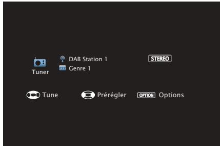 DENON MCR612/N1 - Écoute d'émissions DAB - 1