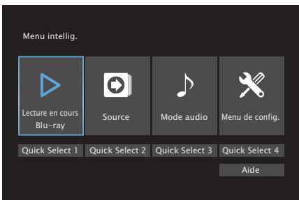 DENON MCR612/N1 - Fonction Menu intelligent - 1