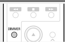 DENON DCD2020AESPE2c - Appuyez sur DIMMER. - 1