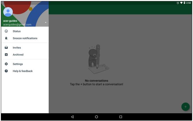 ACER B3-A4OFHD-K1ME - Google Hangouts - 1