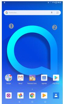 ALCATEL 1T7 - Barre de recherche - 1