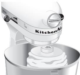 KITCHENAID 5KPMS5EER - Mélanger et pêrir une pâté à levure - 3