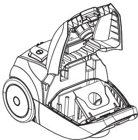 THOMAS ECO POWER - Changement du sac à poussière - 2