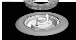 KITCHENAID KHGH9010INOX - Montage du brûleur WOK - 5