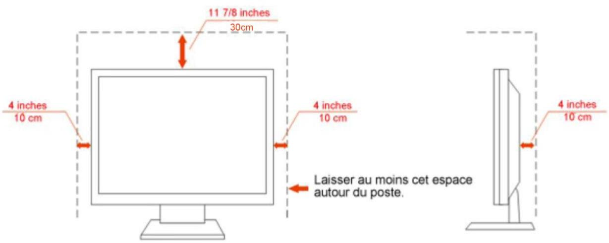 AOC E950SW - Installation sur support - 1