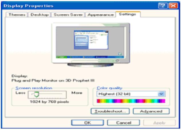 AOC E950SW - Windows XP - 4