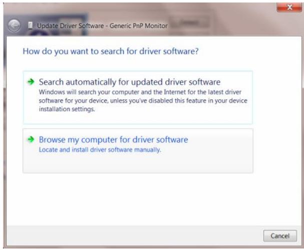 AOC E950SW - Windows 7 - 7