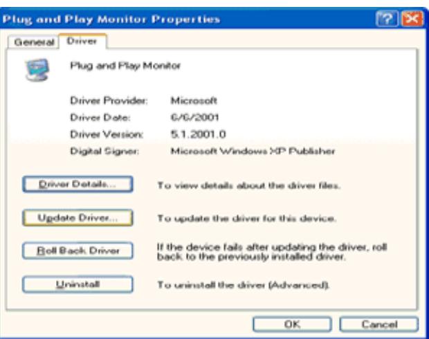 AOC E950SW - Sélectionnez l'onglet Écran - 3