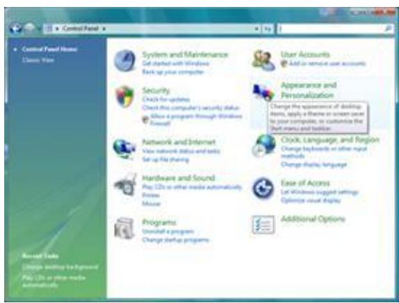 AOC E950SW - Réglage la resolution optimale - 2