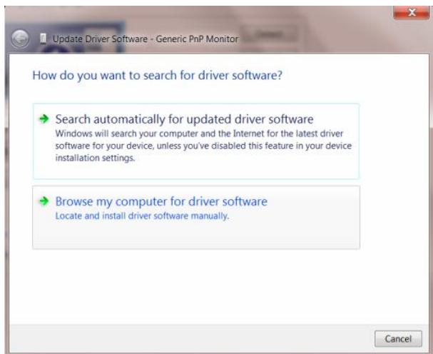 AOC E950SW - Windows 8 - 10