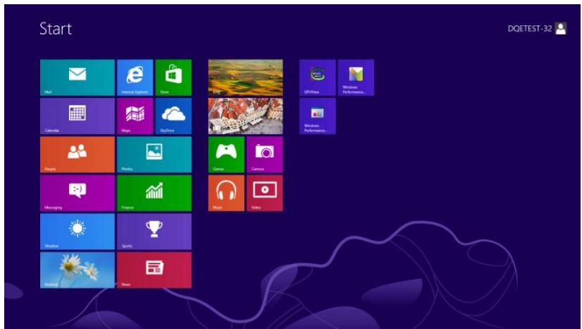AOC E950SW - Windows 8 - 1