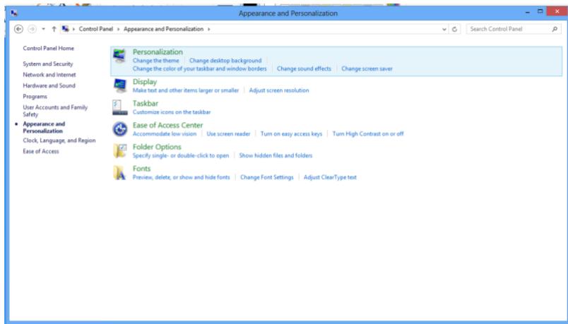 AOC E950SW - Cliquez sur AFFICHAGE. - 1