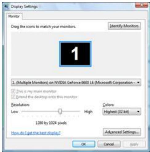 AOC E950SW - Windows Vista - 5