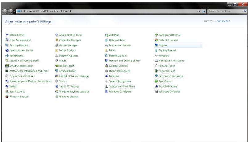 AOC E950SW - Windows 7 - 2