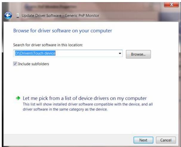 AOC E950SW - Windows 7 - 8