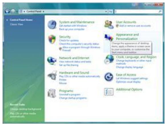 AOC E950SW - Windows Vista - 2