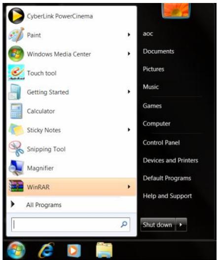 AOC E950SW - Windows 7 - 1