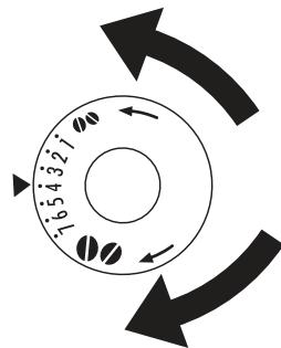 RITCHENAID ROXXX 45600 - Pour ce faire, tournez le bouton de réglage uniquement lorsque le moulin à café est en fonctionnement. - 1