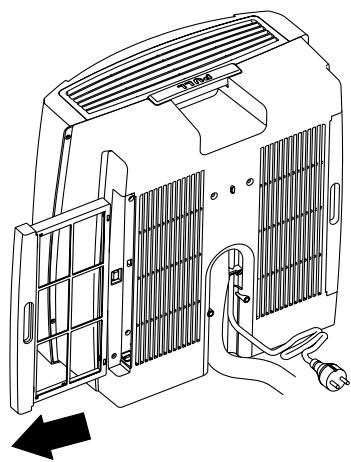 DELONGHI PAC S 120 HP - NETTOYAGE DES FILTRES À AIR. - 1