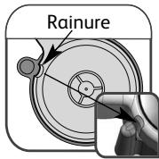 SEB CLIPSO PERFECT 7.5L - Retrait et mise en place de la soupape de fonctionnement (A) - 1