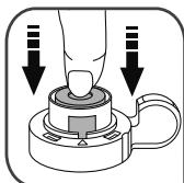 SEB CLIPSO PERFECT 7.5L - Pour nettoyer la soupape de fonctionnement (A) : - 1