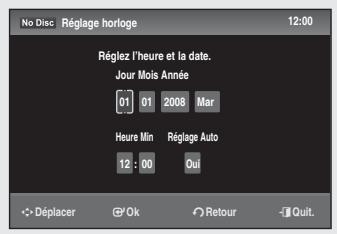 SAMSUNG DVD-SR275 - Branchement et configuration automatique - 3