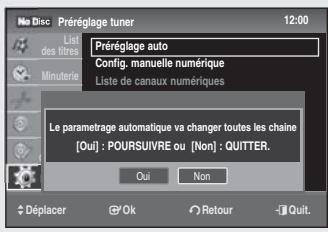 SAMSUNG DVD-SR275 - Prérglage automatique - 3